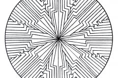 Mandala a colorier gratuit a imprimer 11